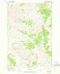 Download a high-resolution, GPS-compatible USGS topo map for Deer Canyon, MT (1968 edition)