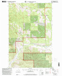 Download a high-resolution, GPS-compatible USGS topo map for Deer Creek, MT (2000 edition)