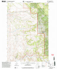 Download a high-resolution, GPS-compatible USGS topo map for Deer Park, MT (2004 edition)