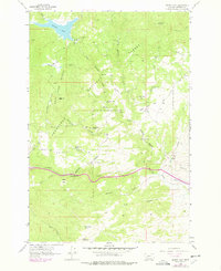 Download a high-resolution, GPS-compatible USGS topo map for Delmoe Lake, MT (1978 edition)