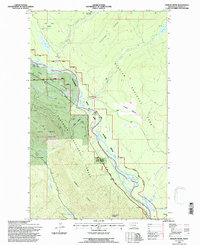 Download a high-resolution, GPS-compatible USGS topo map for Demers Ridge, MT (1997 edition)