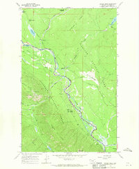 Download a high-resolution, GPS-compatible USGS topo map for Demers Ridge, MT (1970 edition)