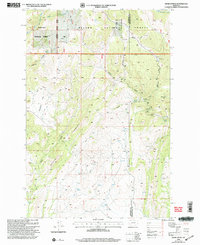 Download a high-resolution, GPS-compatible USGS topo map for Devils Fence, MT (2004 edition)