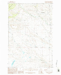 Download a high-resolution, GPS-compatible USGS topo map for Devils Hole Lake, MT (1986 edition)