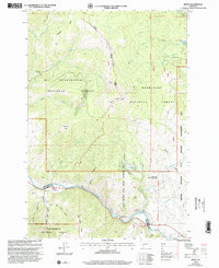 Download a high-resolution, GPS-compatible USGS topo map for Dewey, MT (2002 edition)