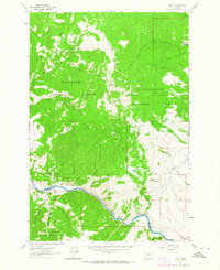 Download a high-resolution, GPS-compatible USGS topo map for Dewey, MT (1964 edition)