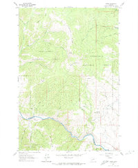 Download a high-resolution, GPS-compatible USGS topo map for Dewey, MT (1974 edition)