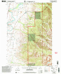 Download a high-resolution, GPS-compatible USGS topo map for Dexter Point, MT (2005 edition)