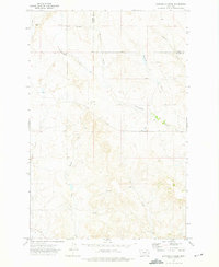 Download a high-resolution, GPS-compatible USGS topo map for Diamond G Creek, MT (1975 edition)