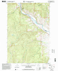 Download a high-resolution, GPS-compatible USGS topo map for Dickie Hills, MT (2002 edition)