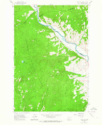 Download a high-resolution, GPS-compatible USGS topo map for Dickie Hills, MT (1964 edition)