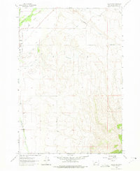 preview thumbnail of historical topo map of Beaverhead County, MT in 1962