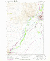 Download a high-resolution, GPS-compatible USGS topo map for Dillon West, MT (1979 edition)