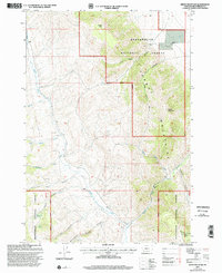Download a high-resolution, GPS-compatible USGS topo map for Dixon%20Mountain, MT (2002 edition)