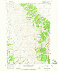 Download a high-resolution, GPS-compatible USGS topo map for Dixon Mountain, MT (1968 edition)