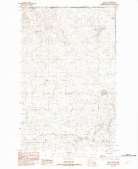 preview thumbnail of historical topo map of Sheridan County, MT in 1983
