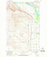 Download a high-resolution, GPS-compatible USGS topo map for Dore, MT (1971 edition)