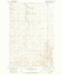 Download a high-resolution, GPS-compatible USGS topo map for Dorner School, MT (1973 edition)