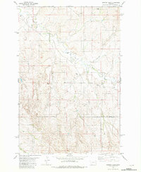 Download a high-resolution, GPS-compatible USGS topo map for Dorothy Draw, MT (1981 edition)