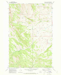 preview thumbnail of historical topo map of Lewis and Clark County, MT in 1970