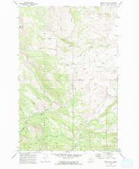 Download a high-resolution, GPS-compatible USGS topo map for Double Falls, MT (1973 edition)