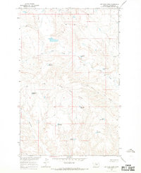 Download a high-resolution, GPS-compatible USGS topo map for Dry Fork Ridge, MT (1969 edition)