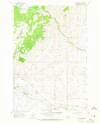Download a high-resolution, GPS-compatible USGS topo map for Dry Mountain, MT (1965 edition)