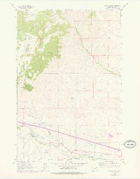 Download a high-resolution, GPS-compatible USGS topo map for Dry Mountain, MT (1978 edition)