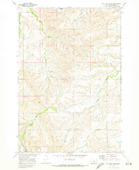 Download a high-resolution, GPS-compatible USGS topo map for Dry Soap Creek, MT (1973 edition)
