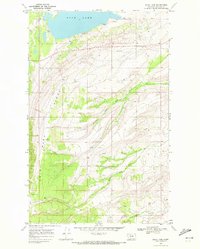 Download a high-resolution, GPS-compatible USGS topo map for Duck Lake, MT (1972 edition)