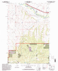 Download a high-resolution, GPS-compatible USGS topo map for Dunkleberg Creek, MT (1998 edition)