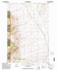 Download a high-resolution, GPS-compatible USGS topo map for Dunn Creek, MT (1998 edition)