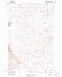 Download a high-resolution, GPS-compatible USGS topo map for Dutchman Creek, MT (1985 edition)