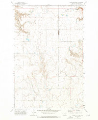 Download a high-resolution, GPS-compatible USGS topo map for Eagle Buttes SW, MT (1975 edition)