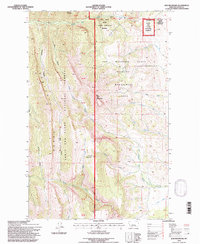 Download a high-resolution, GPS-compatible USGS topo map for Ear Mountain, MT (1997 edition)