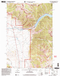 Download a high-resolution, GPS-compatible USGS topo map for Earthquake Lake, MT (2005 edition)