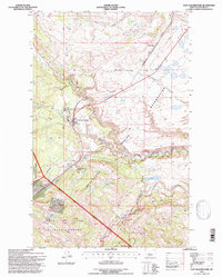 Download a high-resolution, GPS-compatible USGS topo map for East Glacier Park, MT (1997 edition)