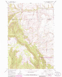 Download a high-resolution, GPS-compatible USGS topo map for East Pryor Mountain, MT (1986 edition)