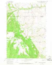 Download a high-resolution, GPS-compatible USGS topo map for East Pryor Mountain, MT (1968 edition)