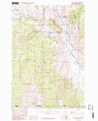 Download a high-resolution, GPS-compatible USGS topo map for Electric Peak, MT (1986 edition)