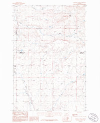 Download a high-resolution, GPS-compatible USGS topo map for Elephant Rocks, MT (1986 edition)