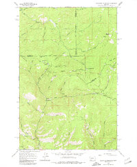 Download a high-resolution, GPS-compatible USGS topo map for Elevation Mountain, MT (1980 edition)
