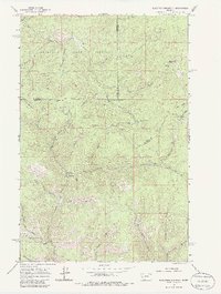 Download a high-resolution, GPS-compatible USGS topo map for Elevation Mountain, MT (1986 edition)