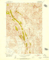 Download a high-resolution, GPS-compatible USGS topo map for Eli Spring, MT (1954 edition)
