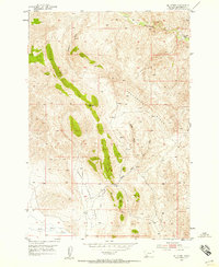 Download a high-resolution, GPS-compatible USGS topo map for Eli Spring, MT (1958 edition)