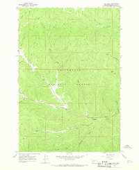 preview thumbnail of historical topo map of Beaverhead County, MT in 1966