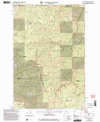 Download a high-resolution, GPS-compatible USGS topo map for Elk Mountain, MT (2003 edition)