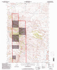 Download a high-resolution, GPS-compatible USGS topo map for Elk Ridge, MT (1998 edition)