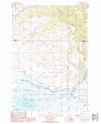 Download a high-resolution, GPS-compatible USGS topo map for Elk Springs, MT (1988 edition)