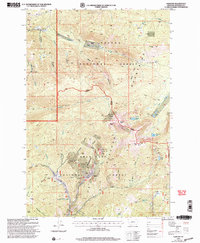 Download a high-resolution, GPS-compatible USGS topo map for Elkhorn, MT (2004 edition)